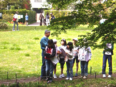 桜丘すみれば自然庭園 見学